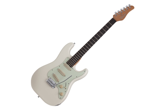 Schecter Nick Johnston Traditional SSS Atomic Snow  - 1A Showroom Modell (Zustand: wie neu, in OVP) image 1