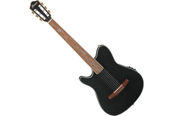 Ibanez TOD10NL-TKF Gitarre Transparent Black Flat image 1