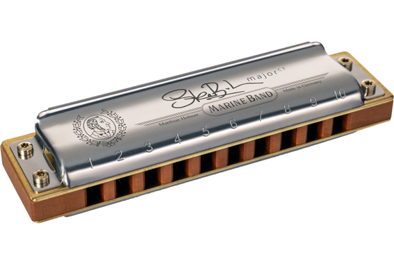 Hohner Marine Band Deluxe C Steve Baker Signature Armonica image 1