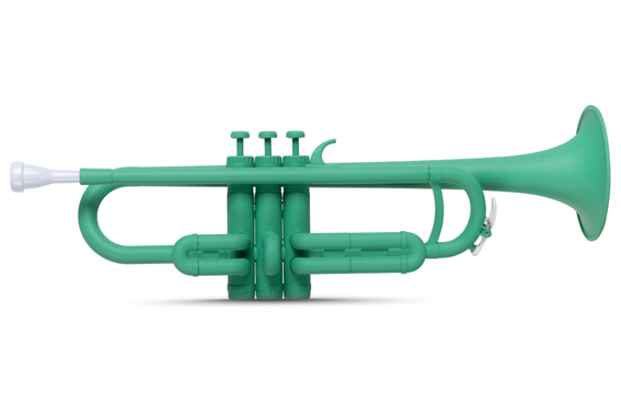 Classic Cantabile KTP-30MG MardiBrass Kunststoff Bb-Trompete Matt-grün  - Retoure (Zustand: sehr gut) image 1