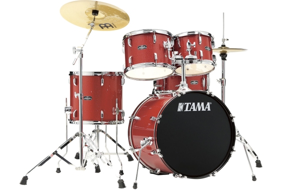 Tama ST50H5-CDS Stagestar Drumkit Candy Red Sparkle image 1
