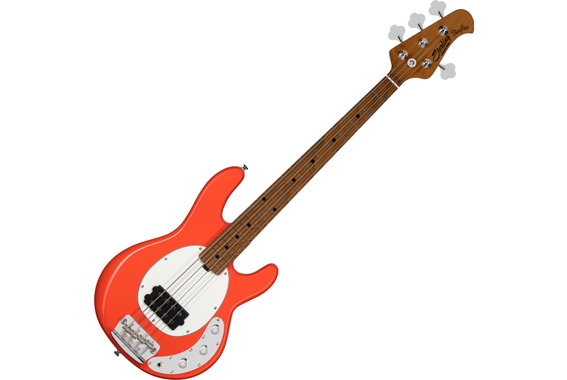 Sterling by Music Man StingRay Short Scale Fiesta Red image 1