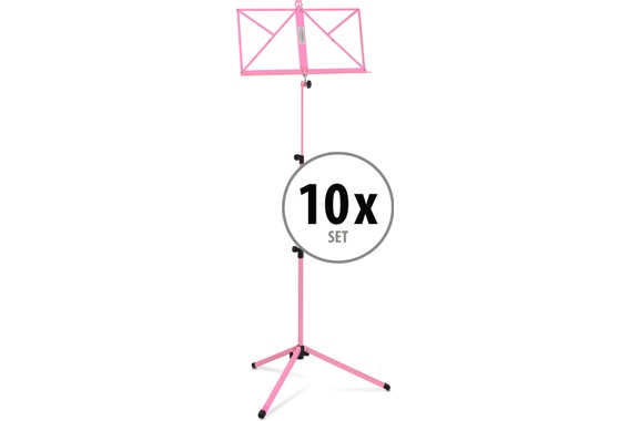Classic Cantabile 100 Notenständer Medium Pink 10er Set image 1