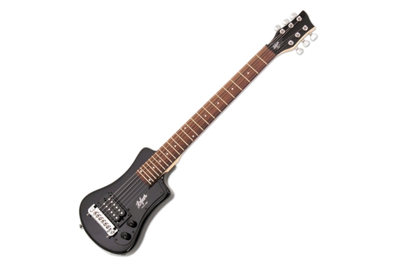 Höfner Shorty E-Gitarre Schwarz image 1