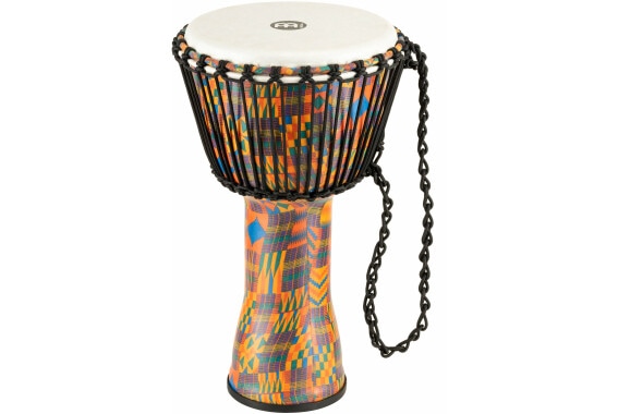 Meinl PADJ2-M-F Travel Series African Djembe 10" Kenyan Quilt image 1