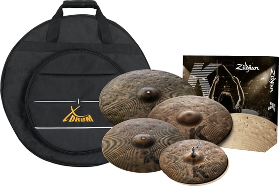 Zildjian KCSP4681 K Custom Special Dry Cymbal Pack mit Beckentasche image 1