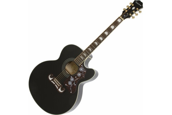 Epiphone J-200 EC Studio Black image 1