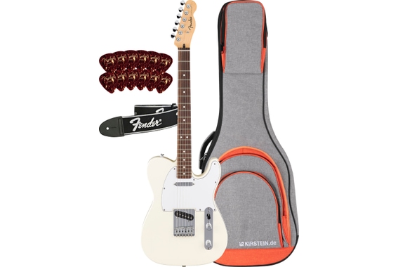 Fender Standard Telecaster Olympic White Set image 1