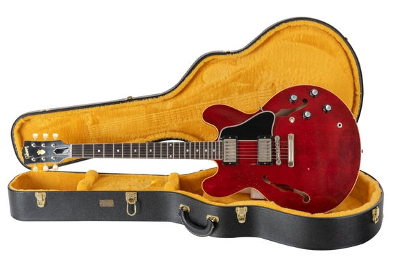 Gibson 1961 ES-335 Reissue Heavy Aged 60s Cherry  - 1A Showroom Modell (Zustand: wie neu, in OVP) image 1