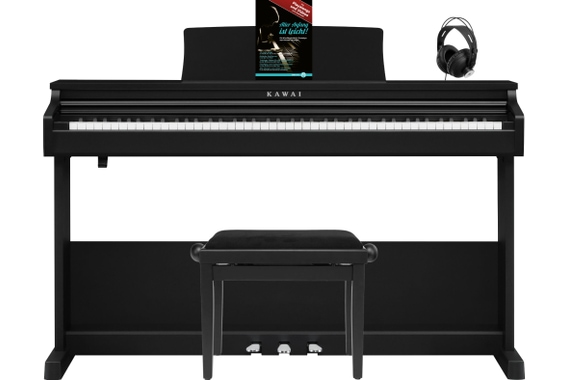 Kawai CX102B Digitale Piano Zwart Satijn Set image 1