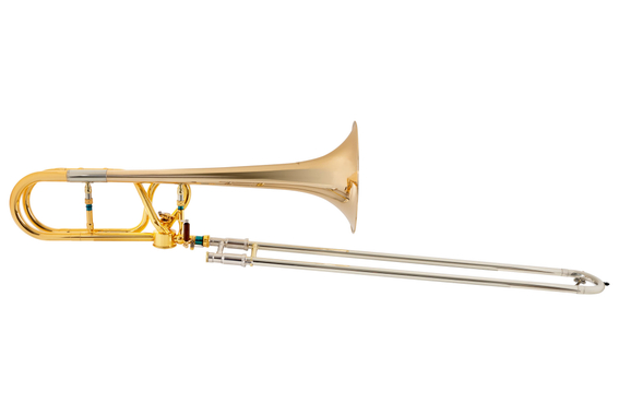 Lechgold QP-18GL Quartposaune Goldmessing  - Retoure (Zustand: sehr gut) image 1