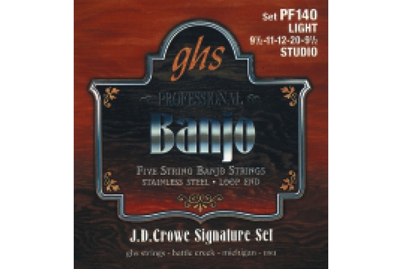 GHS PF150 5-String Banjo 010/010 image 1