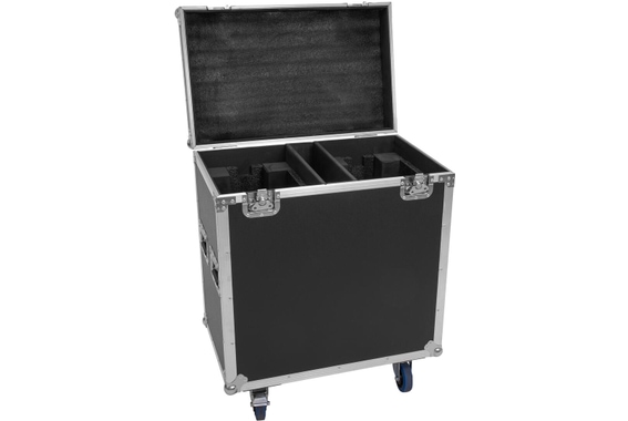 Roadinger Flightcase 2x TMH-S400 Met Wielen image 1
