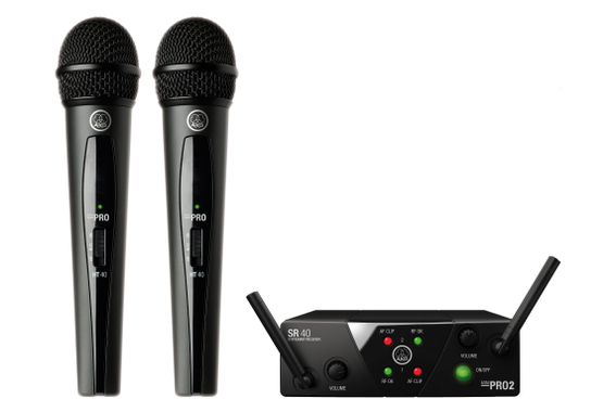 AKG WMS 40 Mini2 Dual Vocal Set  - Retoure (Zustand: sehr gut) image 1