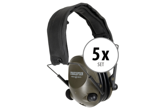 Stagecaptain ContraNoise CN-29GN Audífonos de protección auditiva activa set de 5 image 1