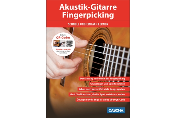 Akustik-Gitarre Fingerpicking - Schnell und einfach lernen image 1