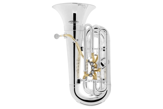 Classic Cantabile  KT-30SR MardiBrass Kunststoff Bb-Tuba Silber  - Retoure (Zustand: sehr gut) image 1