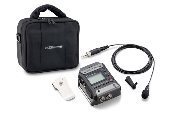 Zoom F1 Field Recorder mit Lavaliermikrofon Set inkl. Tasche image 1