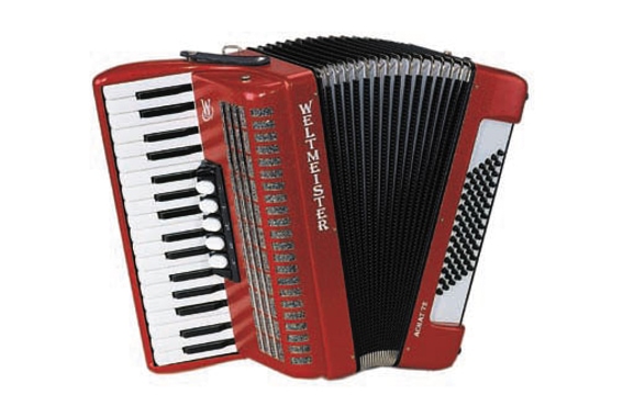 Weltmeister Accordion Achat 34/80/III/5/3 red image 1