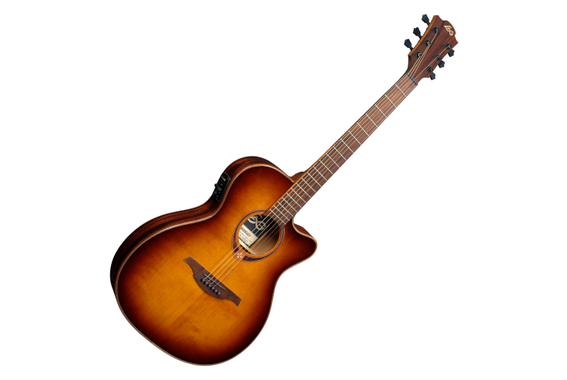 LAG T118 ASCE BRS Westerngitarre Brown Shadow  - Retoure (Zustand: sehr gut) image 1
