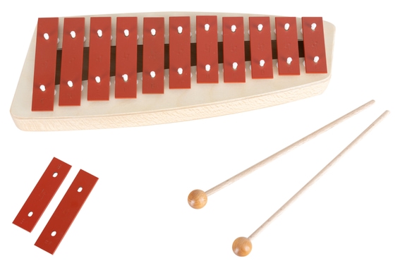 Sonor NG 10 Glockenspiel Sopran (Rot) image 1