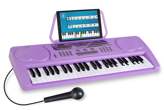 McGrey BK-4910VT Keyboard mit 49 Tasten und Notenhalter Lila  - Retoure (Zustand: sehr gut) image 1