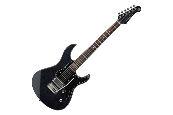 Yamaha Pacifica PA 612V II FM TBL E-Gitarre Translucent Black image 1