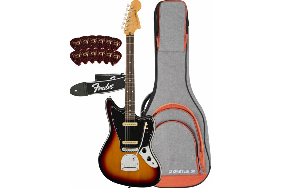 Fender Player II Jaguar 3-Color Sunburst Set image 1