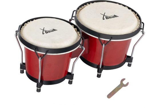 XDrum Bongos Club Weinrot  - Retoure (Zustand: sehr gut) image 1