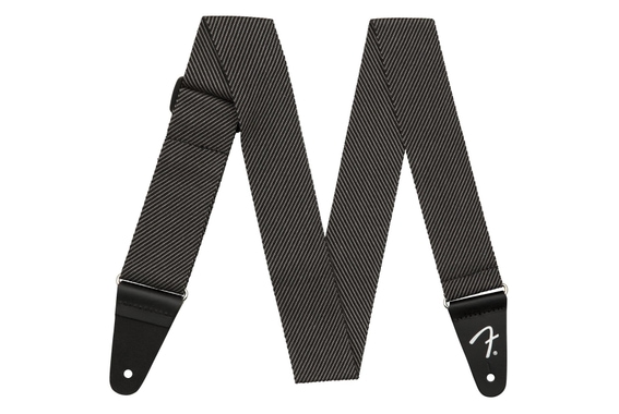 Fender Strap 2" Modern Tweed Grey/Black image 1