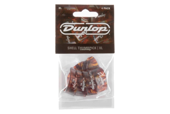 Dunlop 9024P Shell Daumenpicks extra large 4-er Pack image 1