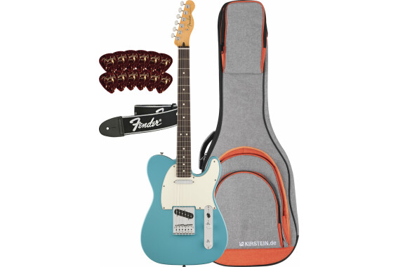 Fender Player II Telecaster RW Aquatone Blue Set image 1