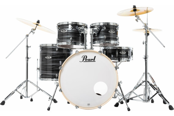 Pearl Export EXX725BR/C778 Drumkit Graphite Silver Twist  - 1A Showroom Modell (Zustand: wie neu, in OVP) image 1