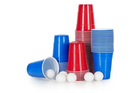 Stagecaptain Set de vasos y bolas para juegos con cerveza image 1