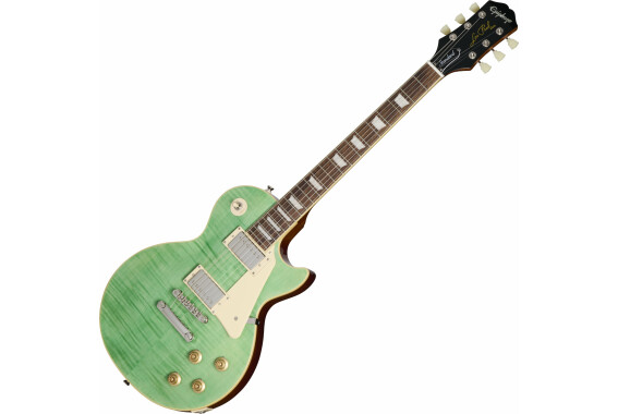 Epiphone Les Paul Standard 50s Figured Seafoam Green image 1