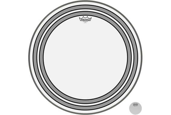 Remo 22" Powersonic Clear Bass Drum  - Retoure (Zustand: sehr gut) image 1