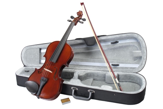 Classic Cantabile Student Violin 4/4 SET + Rosin image 1