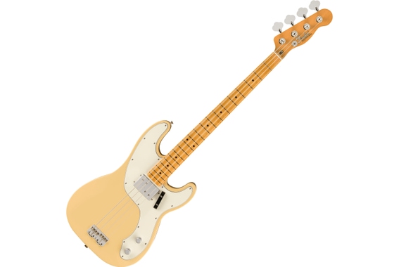Fender Vintera II 70s Telecaster Bass Vintage White image 1