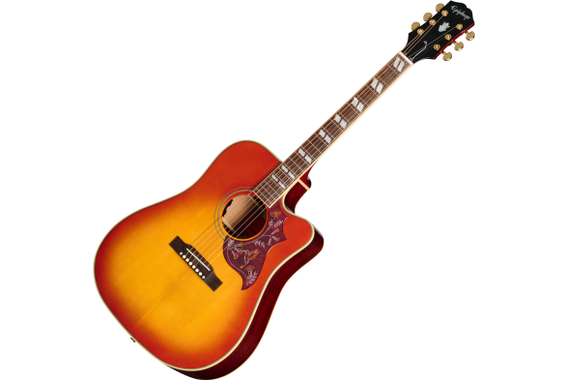Epiphone Hummingbird Standard EC Cherry Sunburst image 1