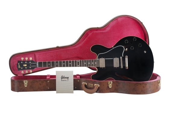Gibson 1959 ES-335 Reissue Ultra Light Aged Ebony image 1