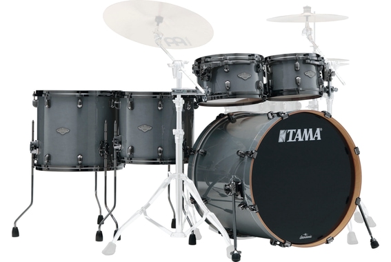 Tama MBS52HZBNSSGR Starclassic Performer Shell Kit Smoky Gray image 1