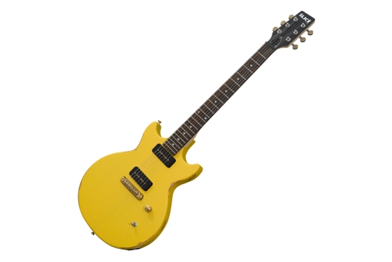 Slick SL60 TV E-Gitarre TV Yellow image 1