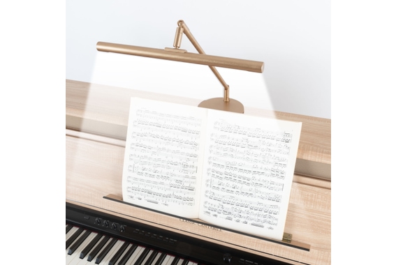 Classic Cantabile 12520 GD Pianoleuchte Gold image 1