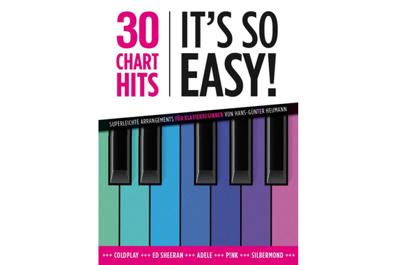 30 Chart Hits - It's so easy - Piano image 1