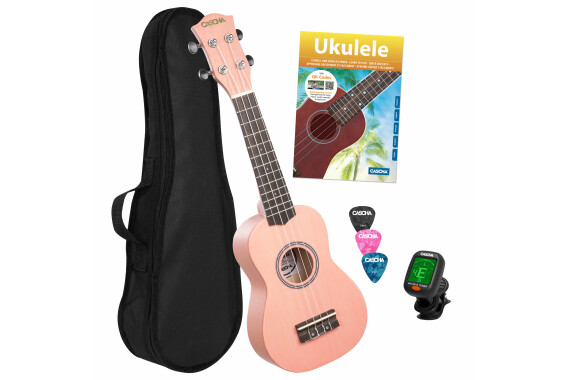 Cascha 3976 Sopran Ukulele Bundle Pink  - Retoure (Zustand: gut) image 1