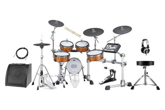 Yamaha DTX10K-M RW E-Drum Kit Live Set image 1