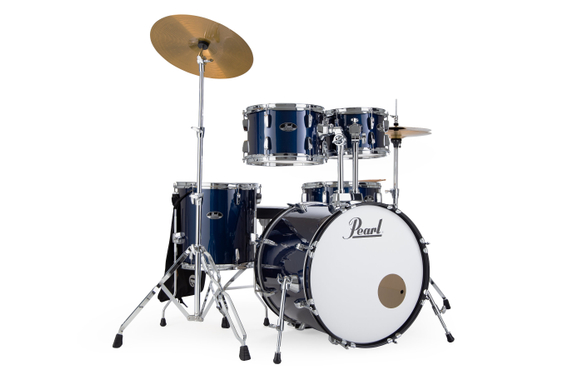 Pearl RS505C/C743 Roadshow Drumset Royal Blue Metallic image 1