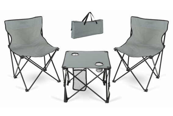 Stagecaptain CS-4547 GY Campingtisch-Set Grau  - Retoure (Zustand: sehr gut) image 1