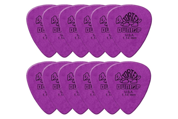Dunlop Tortex Standard Picks 1,14 mm 12er Player's Pack image 1