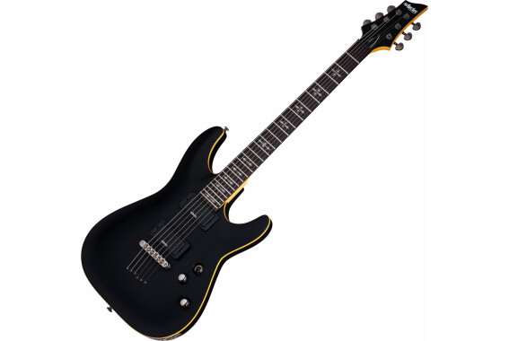 Schecter Demon 6 Aged Black Satin  - Retoure (Zustand: sehr gut) image 1